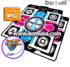 2 Dance dance revolution DDR regular dance pad for PC
