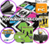2 Dance Dance Revolution DDR Super High Density Foam PC Pad (V 3.0) W/ Carrying Bag + (In Stock) New! Dance Dance Revolution DDRGame Dance Praise and Expansion Pack Volume 3 Game for PC