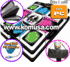 2 Dance Dance Revolution DDR Super High Density Foam PC Pad (V 3.0) W/ Carrying Bag. (In Stock Now)