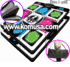 2 Dance Dance Revolution DDR Super High Density Foam PS1 / PS2 Pad (V 3.0) W/ Carrying Bag