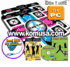 2 Dance Dance Revolution DDR (Super Sensitive-No More Delay) PC Super Deluxe Pad (Version 4.0) with 1" Foam Insert + (In Stock) New! Dance Dance Revolution DDRGame Dance Praise and Expansion Pack Volume 3 Game for PC