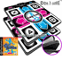 2 Dance Dance Revolution DDR (Super Sensitive-No More Delay) PS1 /PS2 Super Deluxe Pad (Version 4.0) with 1" Foam Insert. + Dance dance revolution Konamix PS1/PS2 