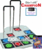 2 Dance Dance Revolution DDRgame Champion Arcade Metal Dance Pad w/ Handle Bar for PS 2 (New ! In Stock Now!) + Dance Dance Revolution DDRMax for PS 2