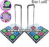 2 x Dance Dance Revolution DDR True Arcade Super Metal Dance Pad V 2.0 w/ Handle Bar - PS/PS2 