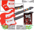 2 x PS2 Rock Guitar Controller For Guitar Hero + Guitar Hero II Game for PS2