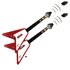 2 x Red Freedom V Wireless Guitar Controllers for PS 2