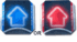 Dance dance revolution Champion Metal Pad Arrow Replacement