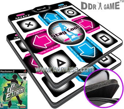 Dance dance revolution DDR Extreme PS2 + New!! 2 Dance Dance
