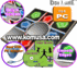 Dance Dance Revolution DDR Metal PC Dance Pad V 3.0 + Dance Dance Revolution DDRGame Dance Praise Game for PC