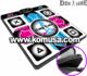 Dance Dance Revolution DDR (Super Sensitive-No More Delay) PS1 /PS2 Super Deluxe Pad (Version 4.0) with 1" Foam Insert.(In Stock!)