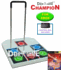 Dance Dance Revolution DDRgame Champion Arcade Metal Dance Pad w/ Handle Bar for Xbox + Dance Dance Revolution DDR UltraMix for Xbox