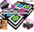 Dance dance revolution DDRMAX 2 PS2 GAME + 2 Dance Dance Revolution DDR Super High Density Foam Pad (V 3.0) W/ Carrying Bag Bundle