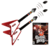 Guitar Hero and 2 x Red Freedom V Wireless Guitar Controllers for PlayStation 2