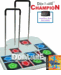 (In Stock now !) 2 Dance Dance Revolution DDRgame Champion Arcade Metal Dance Pad w/ Handle Bar for PS 1 + Dance Dance Revolution DDR Konamix for PS 1 