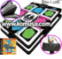 (In Stock) Dance dance revolution DDR KONAMIX PS1 / PS2 GAME + 2 Dance dance revolution DDR Super High Density Foam Pad V 3.0 W/ Carrying Bag bundle. 