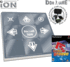 (Sold Out !) Dance Dance Revolution iON metal dance pad for PS2 + In the Groove for PS 2