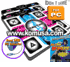 (In Stock Now!) 2 Dance Dance Revolution DDR (Super Sensitive-No More Delay) PC Super Deluxe Pad (Version 4.0) with 1" Foam Insert + PC In The Groove