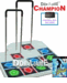 2 Dance Dance Revolution DDRgame Champion Arcade Metal Dance Pad w/ Handle Bar for PS 2 + Dance Dance Revolution Extreme 2 Game for PS 2