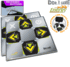 2 x  Dance Dance Revolution ENERGY metal dance pad  for PS/PS2 - Wii - Xbox - PC   