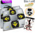 2 Dance Dance Revolution ENERGY Metal dance pad with recessed buttons + Dance Dance Revolution DDR SuperNOVA Dance Game for PS2