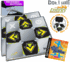 2 Dance Dance Revolution ENERGY metal dance pad with recessed buttons