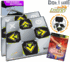 2 Dance Dance Revolution ENERGY Metal dance pad with recessed buttons + Dance Dance Revolution DDR Game Ultramix for Xbox