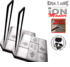 2 x Dance Dance Revolution <font color=red>iON Master</font> Arcade Metal Dance Pad with Raised Buttons and Strong Handle Bar for PS/PS2 - Wii - Xbox - PC
