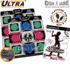 2 x Dance Dance Revolution Ultra Dual Platform Super Deluxe High Density Super Sensitive dance pad for PS2 + Dance Dance Revolution DDR SuperNova for PS2