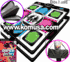 (In Stock Now!) Dance Dance Revolution DDR Game Dance Factory for PS2 + 2 Dance Dance Revolution DDR Super High Density Foam Pad (V 3.0) W/ Carrying Bag Bundle