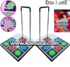 Dance Dance Revolution DDR Game Dance Factory for PS2 + 2 Dance Dance Revolution DDR True Arcade Super Metal Dance Pad V 2.0 w/ Handle Bar - PS/PS2