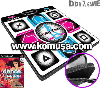 DDR  セット　プレステ2 Playstation 2 Dance Factory Video Game and Dance Factory Floor