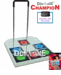 Dance Dance Revolution DDRgame Champion Arcade Metal Dance Pad w/ Handle Bar for PS 2 + Dance Dance Revolution DDR Game Dance Factory for PS2