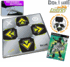 Dance Dance Revolution ENERGY Metal dance pad with recessed buttons