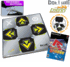 Dance Dance Revolution ENERGY metal dance pad with recessed buttons