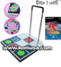 In the Groove - The New Dance Video Game! + Dance Dance Revolution DDR True Arcade Super Metal Dance Pad V 2.0 w/ Handle Bar - PS/PS2