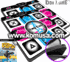 (In Stock Now) New! Flow: Urban Dance Uprising for PS 2 + 2 Dance Dance Revolution DDR (Super Sensitive-No More Delay) PS1 /PS2 Super Deluxe Pad (Version 4.0) with 1" Foam Inserts