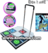 Dance dance revolution DDR EXtreme 2 PS2 + Dance Dance Revolution DDR True Arcade Super Metal Dance Pad V 2.0 w/ Handle Bar - PS/PS2