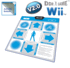 Nintendo Wii Dance Dance Revolution <font color=red>V2.0 Non-slip </font> Dance Pad