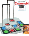 2 Dance Dance Revolution DDRgame Champion Arcade Metal Dance Pad w/ Handle Bar for PS 2 (New ! In Stock Now!) + Dance dance revolution DDRMAX 2 for PS2