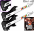 (Out of Stock )2 x PS2 Shredder Guitar Controller For Guitar Hero + Guitar Hero Game for PS2