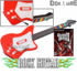 PS2 Rock Guitar Controller For Guitar Hero + Guitar Hero II Game for PS2