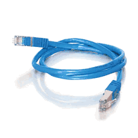 10ft CAT5e Shielded (STP) Patch Cable - Blue