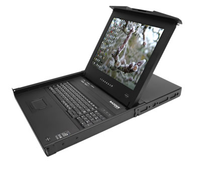 19Inch Rackmount LCD Monitor Drawers with KVM Switches