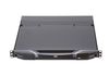 1U 18.5" (1366x768) Ultra Short Depth Dual Rail WideScreen LCD Console (USB / HDMI)