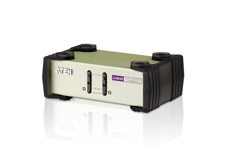 CS82U - ATEN CS82U 2-Port PS/2-USB KVM Switch