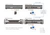 2K DVI-D Dual Link KVM over IP Receiver with PoE