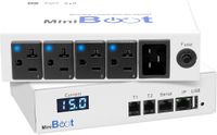 MiniBoot Remote Reboot and Monitoring Device - 4-Outlet 120V 15A Switched PDU