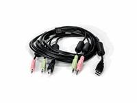 Avocent KM Cable - USB keyboard, mouse with audio - 6 ft.