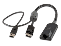DisplayPort USB Server Interface Module with virtual media, and CAC