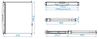 CyberView RK-2M - Mac, 1U Rackmount Keyboard Drawer, Short Depth